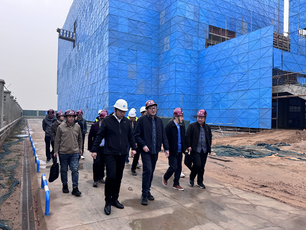 冠军体育官网党委委员、纪委书记张炼带队调研六十七高项目建设